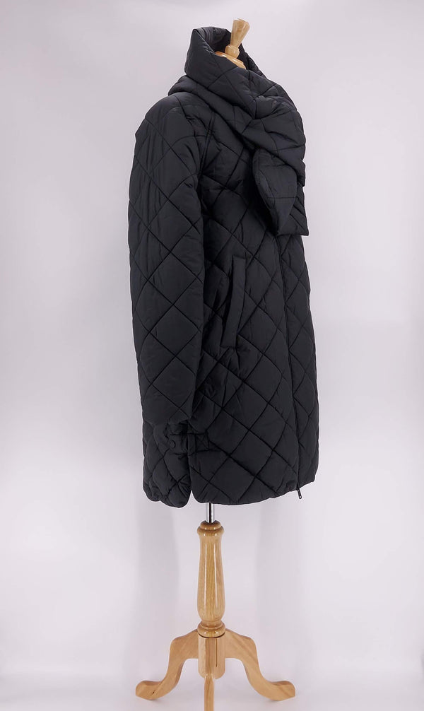 Ecoalf - Montgoalf Coat & Scarf - Black - 1206
