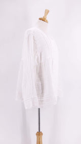 Grizas - Linen Blouse - White - 1282