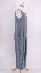 Grizas - Linen  Jumpsuit - Sage - 1296