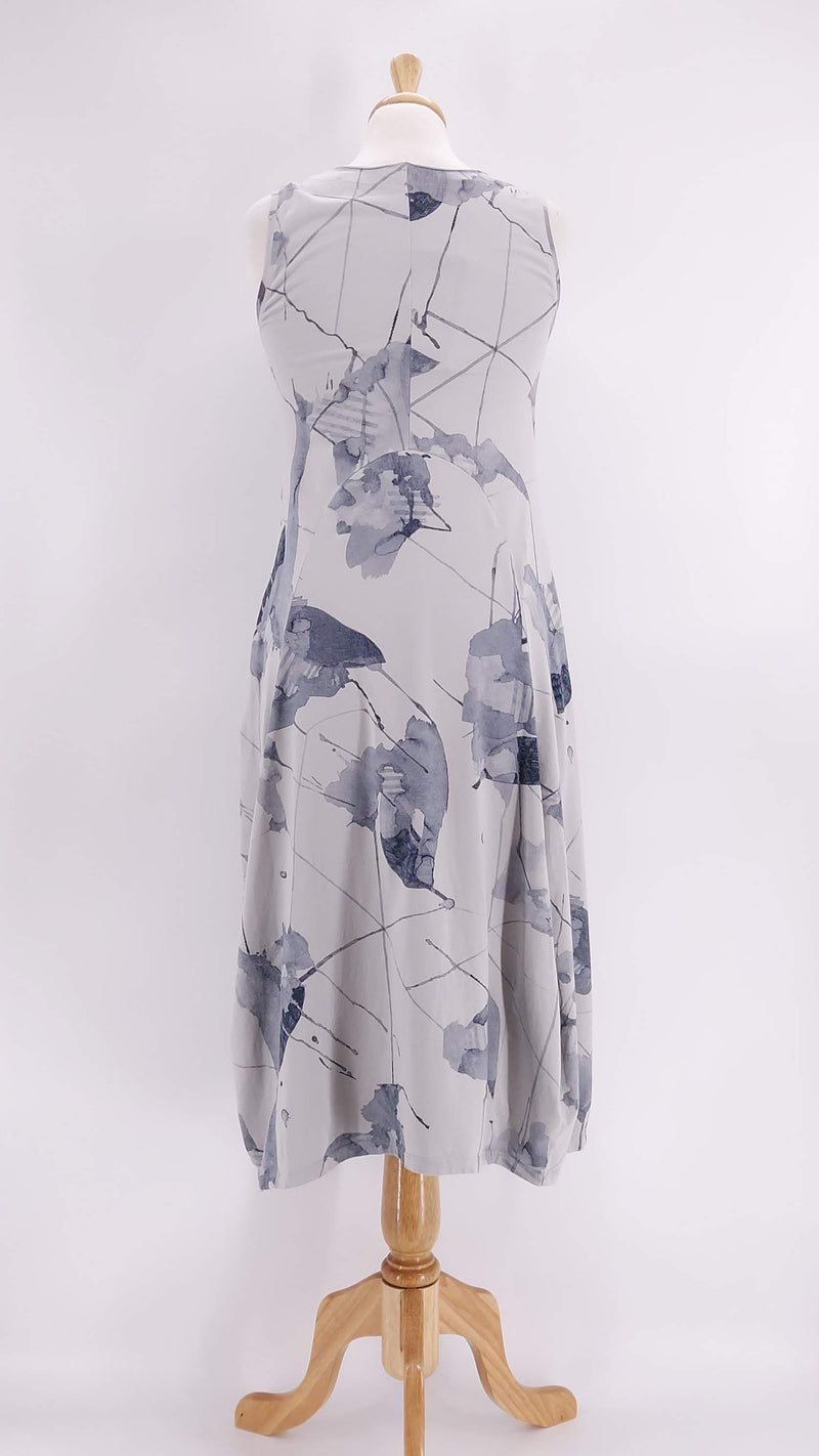 Grizas - Print Dress - Grey - 1298