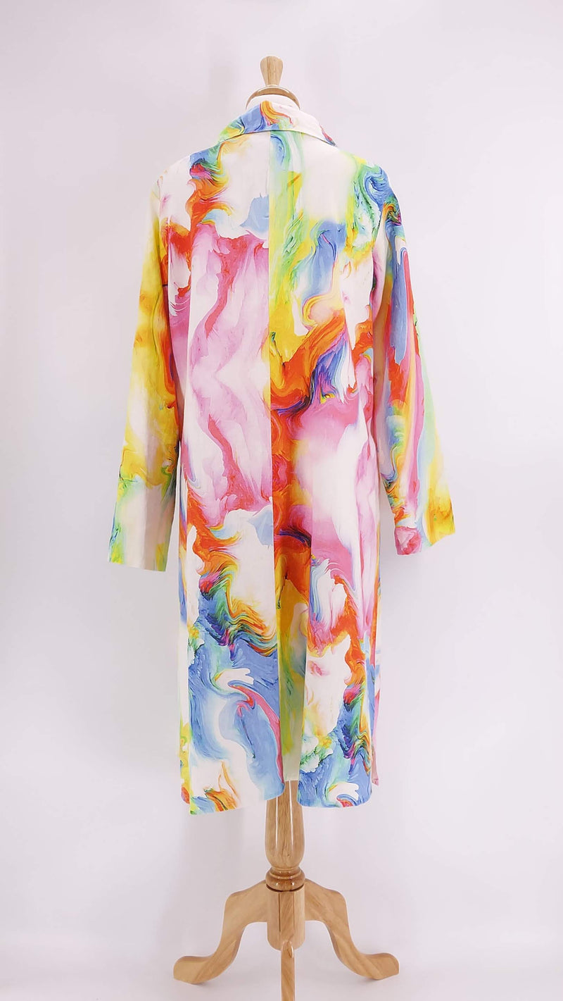 Luukaa - Linen Jacket - Multicolour - 1381