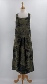 Grizas - Pinafore Dress - Olive - 1592