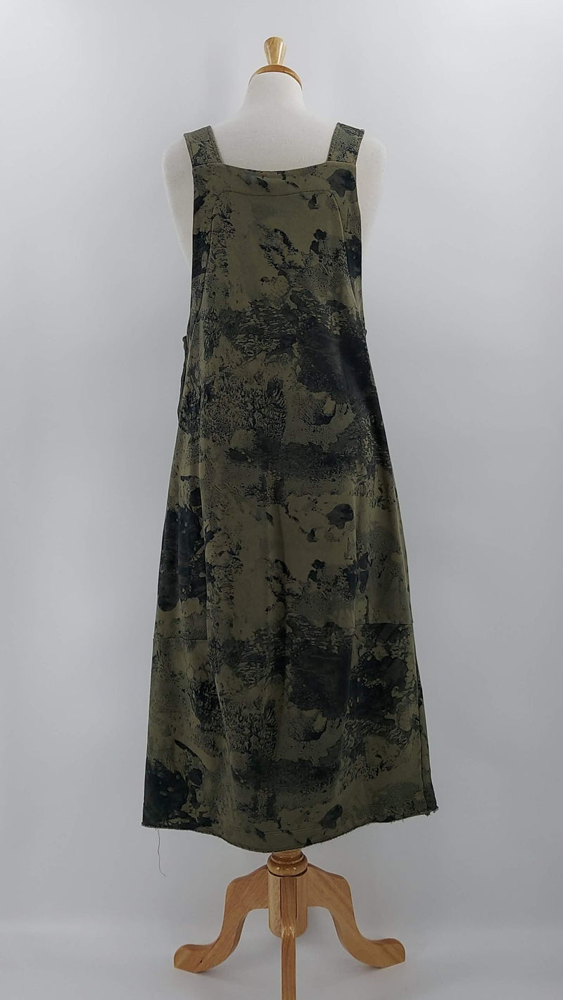 Grizas - Pinafore Dress - Olive - 1592