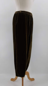 Grizas - Velvet Trousers - Green - 1594