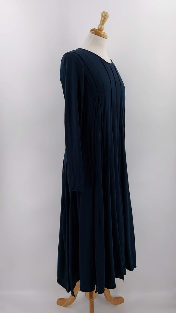 Grizas - NEW SEASON - Long Sleeve Dress - Navy - 1601