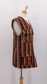 Me369 - Rosie Vest - Brown - 1607