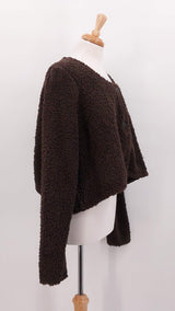 Privatsachen - Waaglos Teddy Cardigan - Teak - 1648