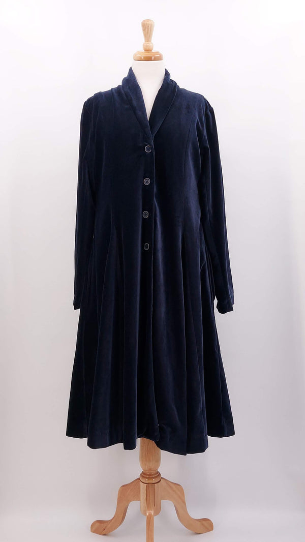 Ewa i Walla - NEW SEASON - Majros Coat - Midnight Blue - 1670