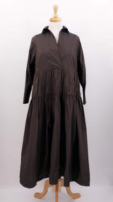 Les Filles D'Ailleurs - NEW SEASON - Dress - Chocolate - 1688