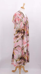 NEW SEASON - Grizas - Floral Silk Dress - 1728