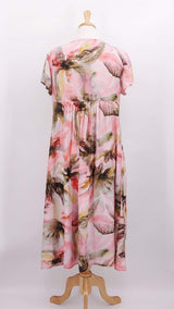 NEW SEASON - Grizas - Floral Silk Dress - 1728