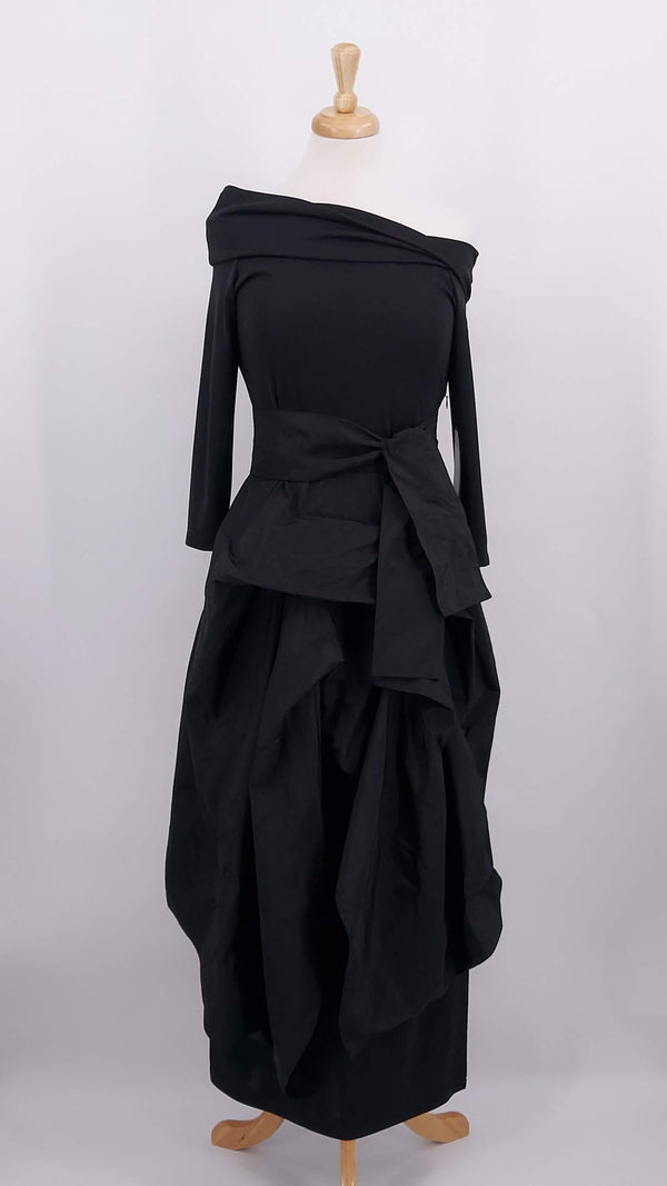 NEW SEASON - XD Xenia - Zaka Dress - Black - 1755