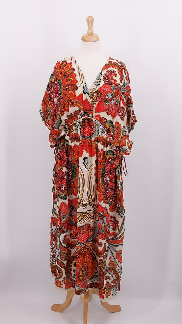 NEW SEASON - One Hundred Stars - String Dress - Fiesta Orange - 1853