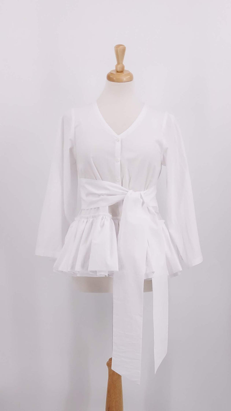 NEW SEASON - Les Filles D'Ailleurs - Blouse - White - 1866