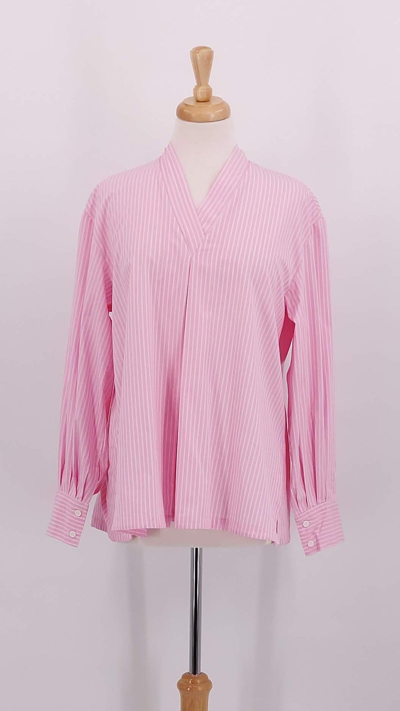 NEW SEASON - Les Filles D'Ailluers - Shirt - Pink Stripes - 1864