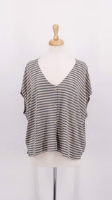 NEW SEASON - Mama b - Lucente LR Top - Lago - 1875