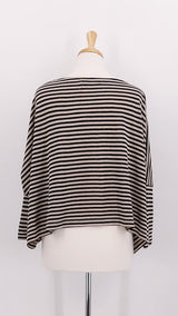NEW SEASON - Mama b - Kira LR Top - Nero - 1869