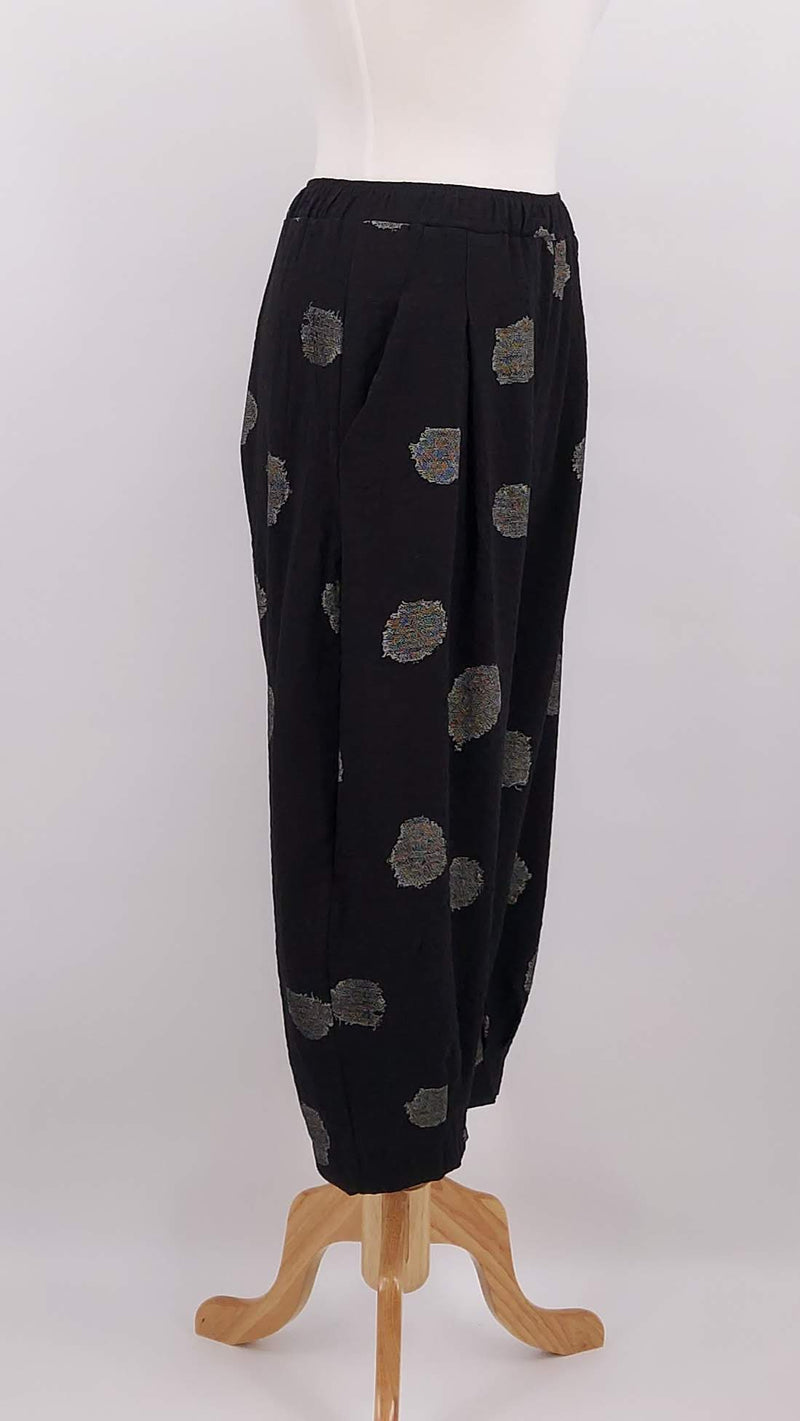 NEW SEASON - Mama b - Bianco S Trousers - Nero - 1868