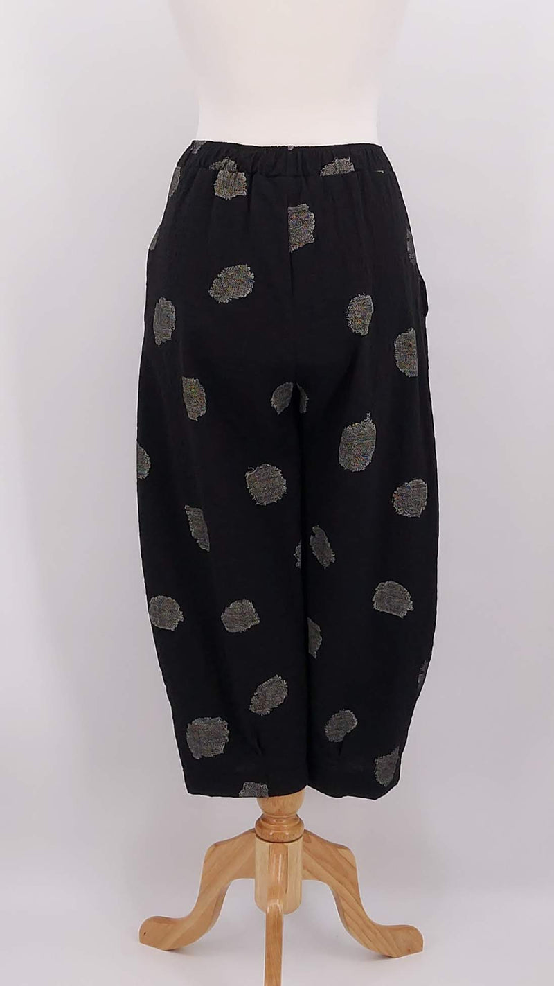 NEW SEASON - Mama b - Bianco S Trousers - Nero - 1868