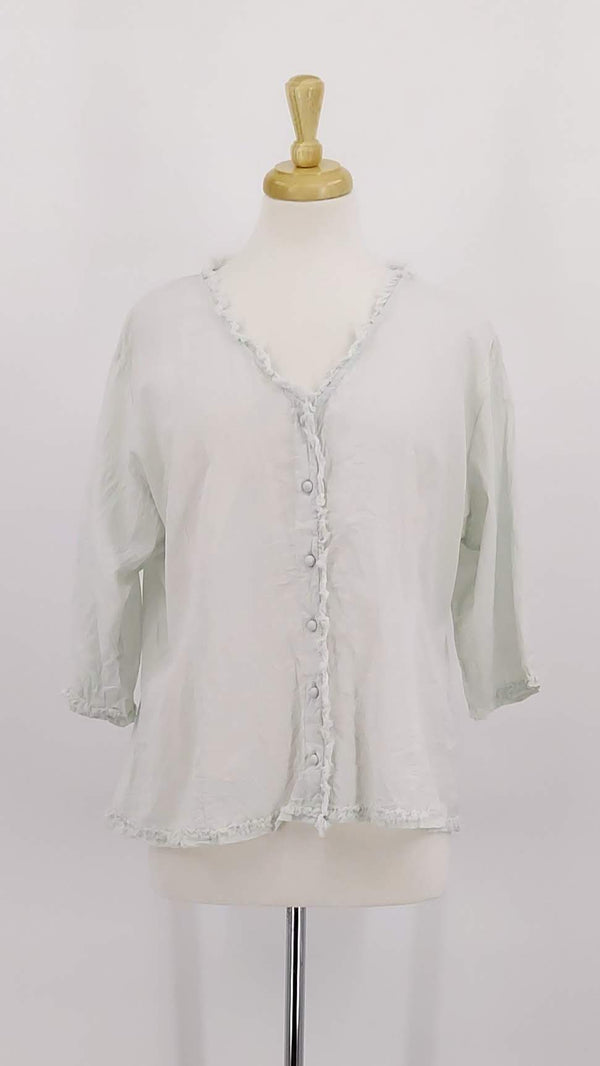 Ewa i Walla - Irene Blouse - Soft Jade - 1904