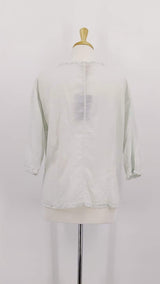 NEW SEASON - Ewa i Walla - Irene Blouse - Soft Jade - 1904