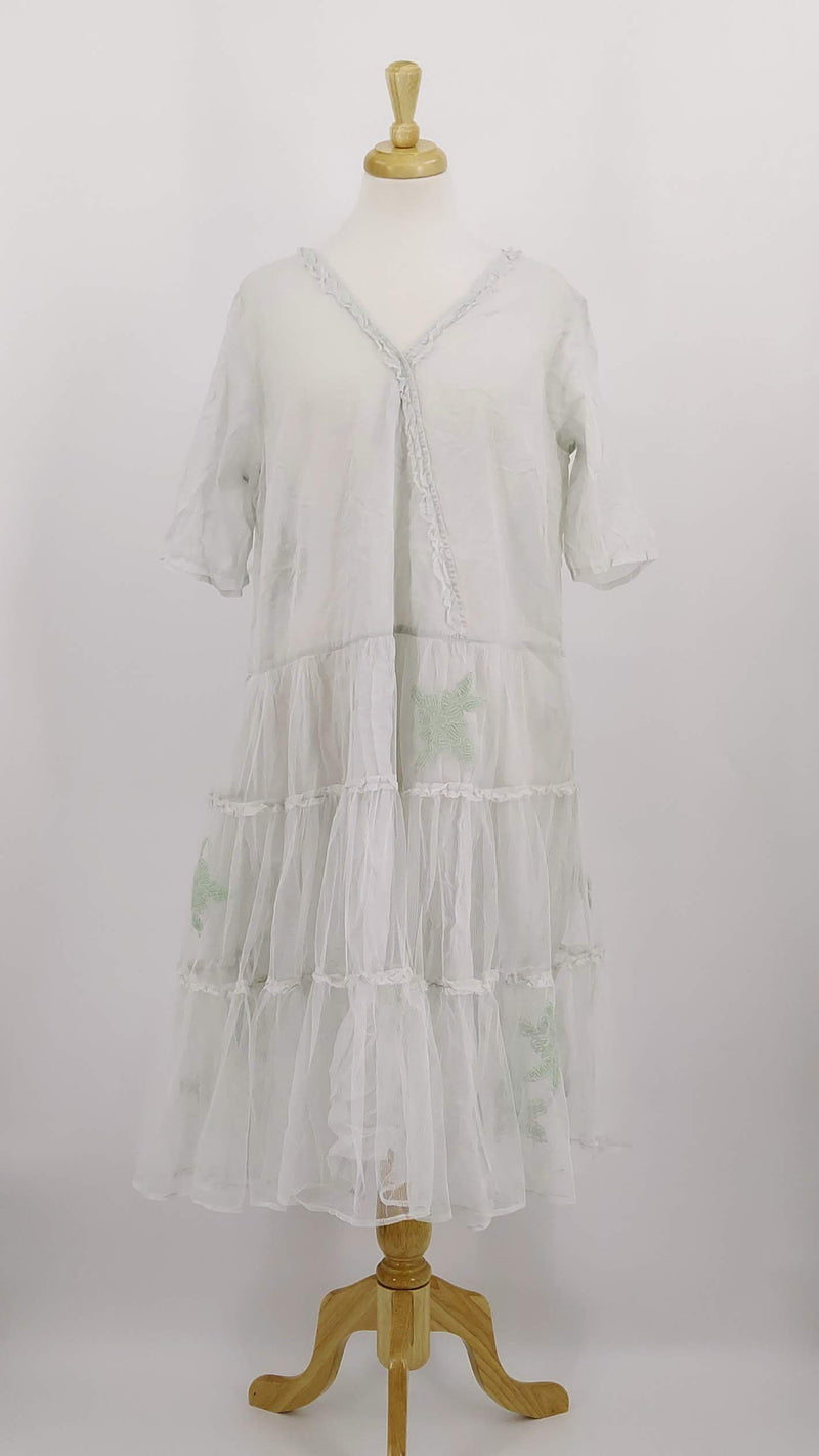 NEW SEASON - Ewa i Walla - Alberta Dress - Soft Jade - 1905