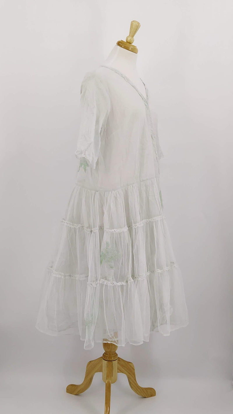 NEW SEASON - Ewa i Walla - Alberta Dress - Soft Jade - 1905
