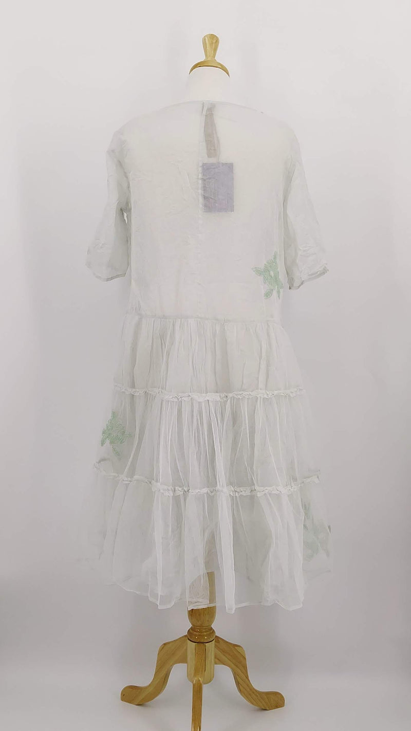 NEW SEASON - Ewa i Walla - Alberta Dress - Soft Jade - 1905