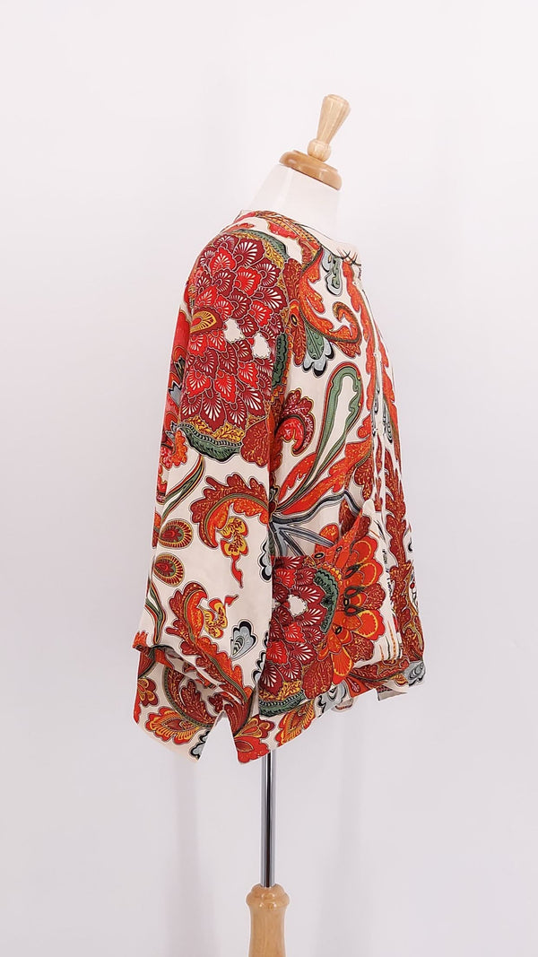 One Hundred Stars - Linen Jacket - Fiesta Orange - 1882
