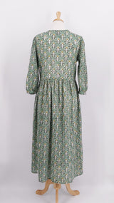 NEW SEASON - Zen Ethic - Matilda Dress - Green - 1885