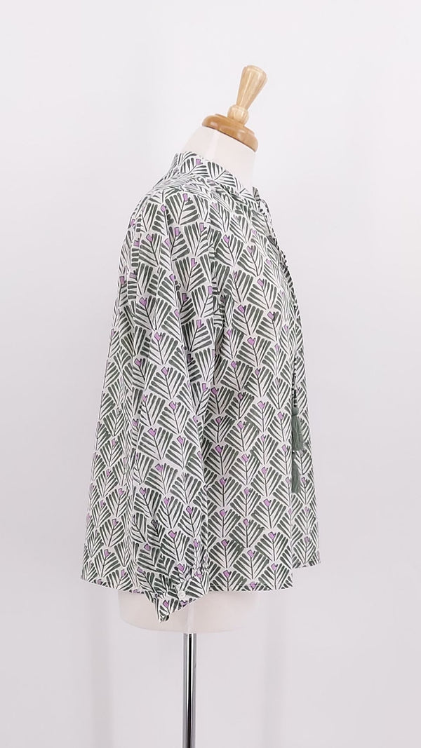 NEW SEASON - Zen Ethic - Maddy Top - Green - 1901