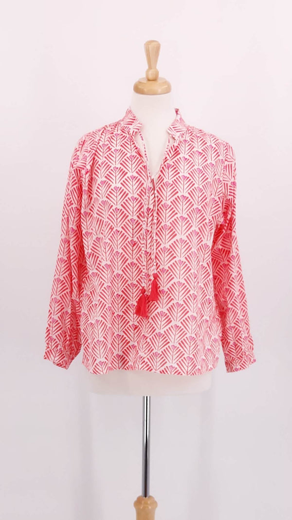 Zen Ethic - Maddy Top - Pink - 1902