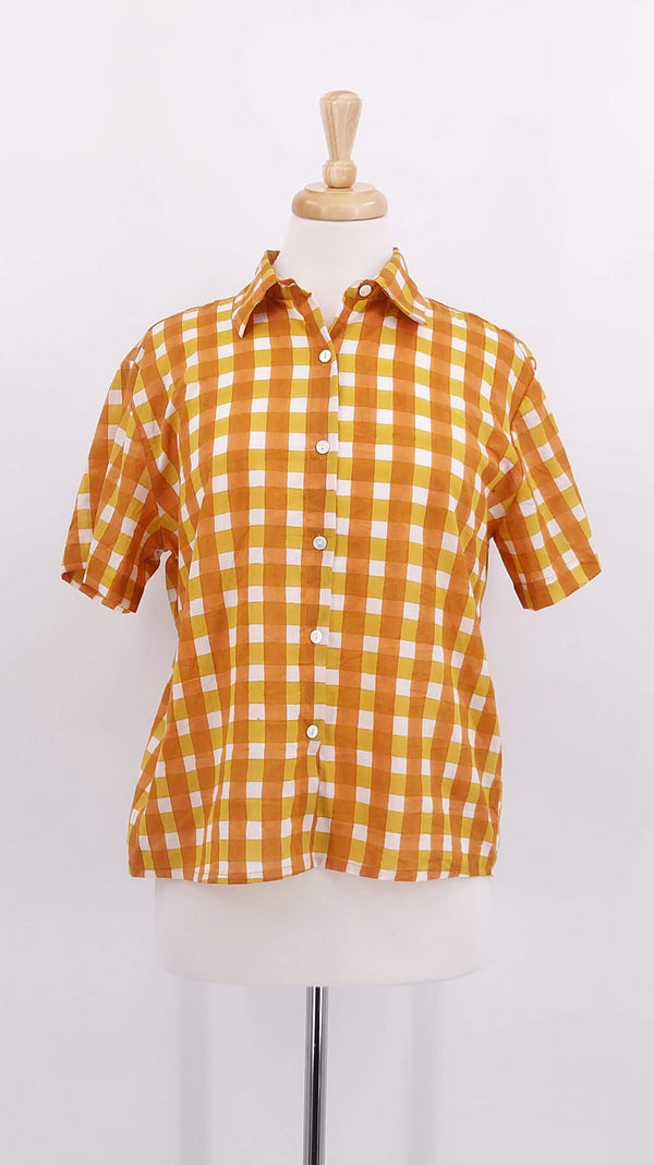 Zen Ethic - Nina Shirt - Orange - 1908