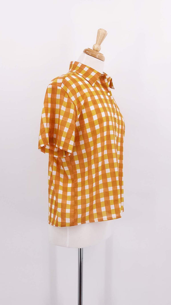 Zen Ethic - Nina Shirt - Orange - 1908