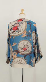 NEW STOCK - One Hundred Stars - Kimono - Magnolia Plates Blue - 1911