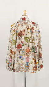 NEW STOCK - One Hundred Stars - Pussy Bow Blouse - Cornucopia Ivory - 1913