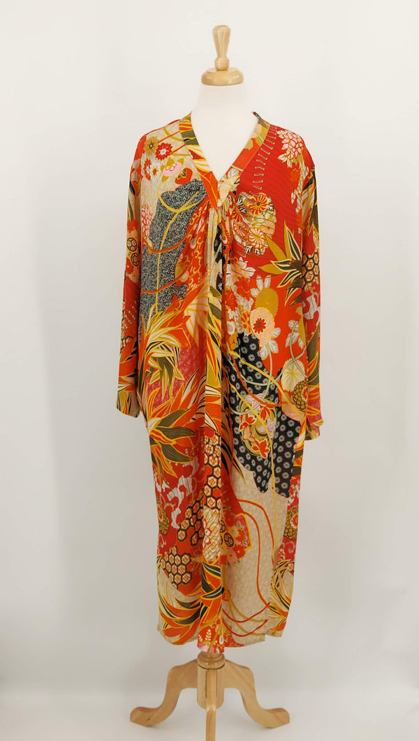 NEW STOCK - One Hundred Stars - Midi Dress - Fans Scarlet - 1917