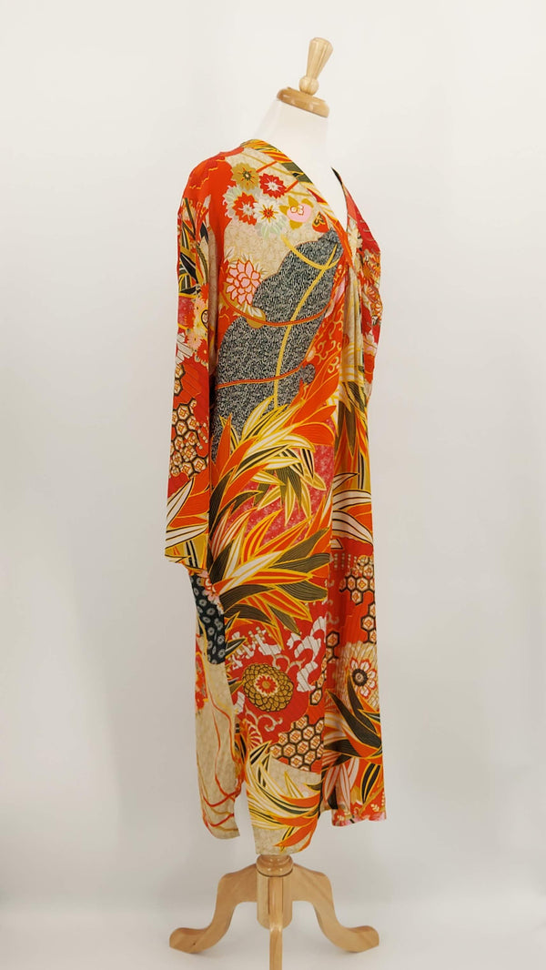 NEW STOCK - One Hundred Stars - Midi Dress - Fans Scarlet - 1917