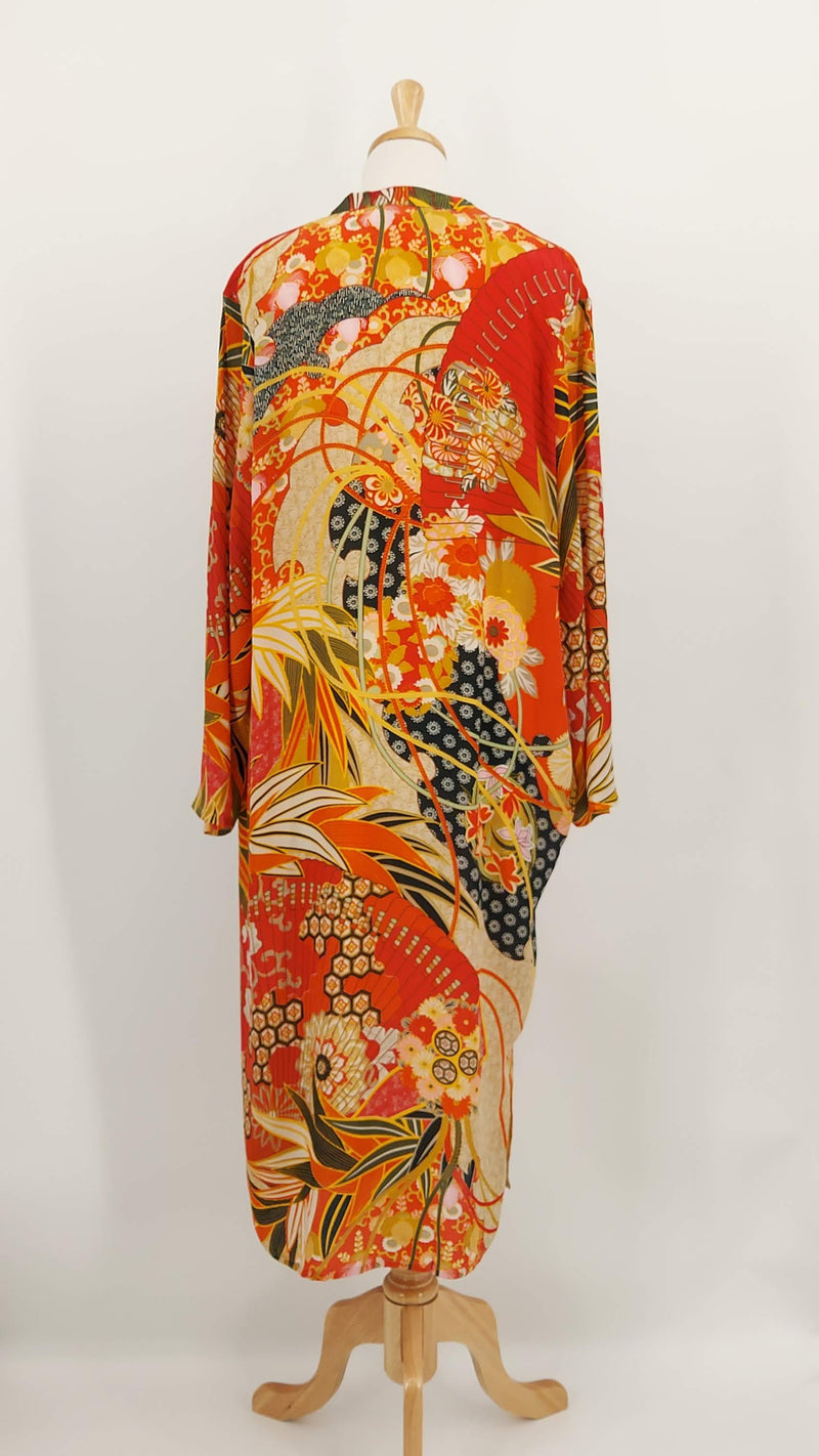 NEW STOCK - One Hundred Stars - Midi Dress - Fans Scarlet - 1917