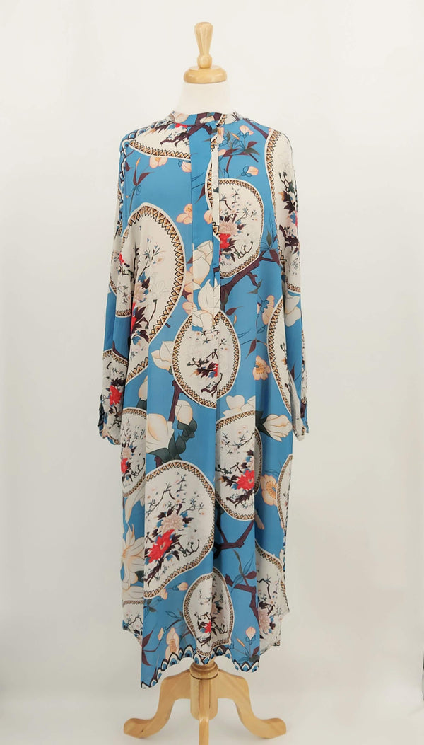 NEW STOCK - One Hundred Stars - Darcy Dress - Magnolia Plates Blue - 1912