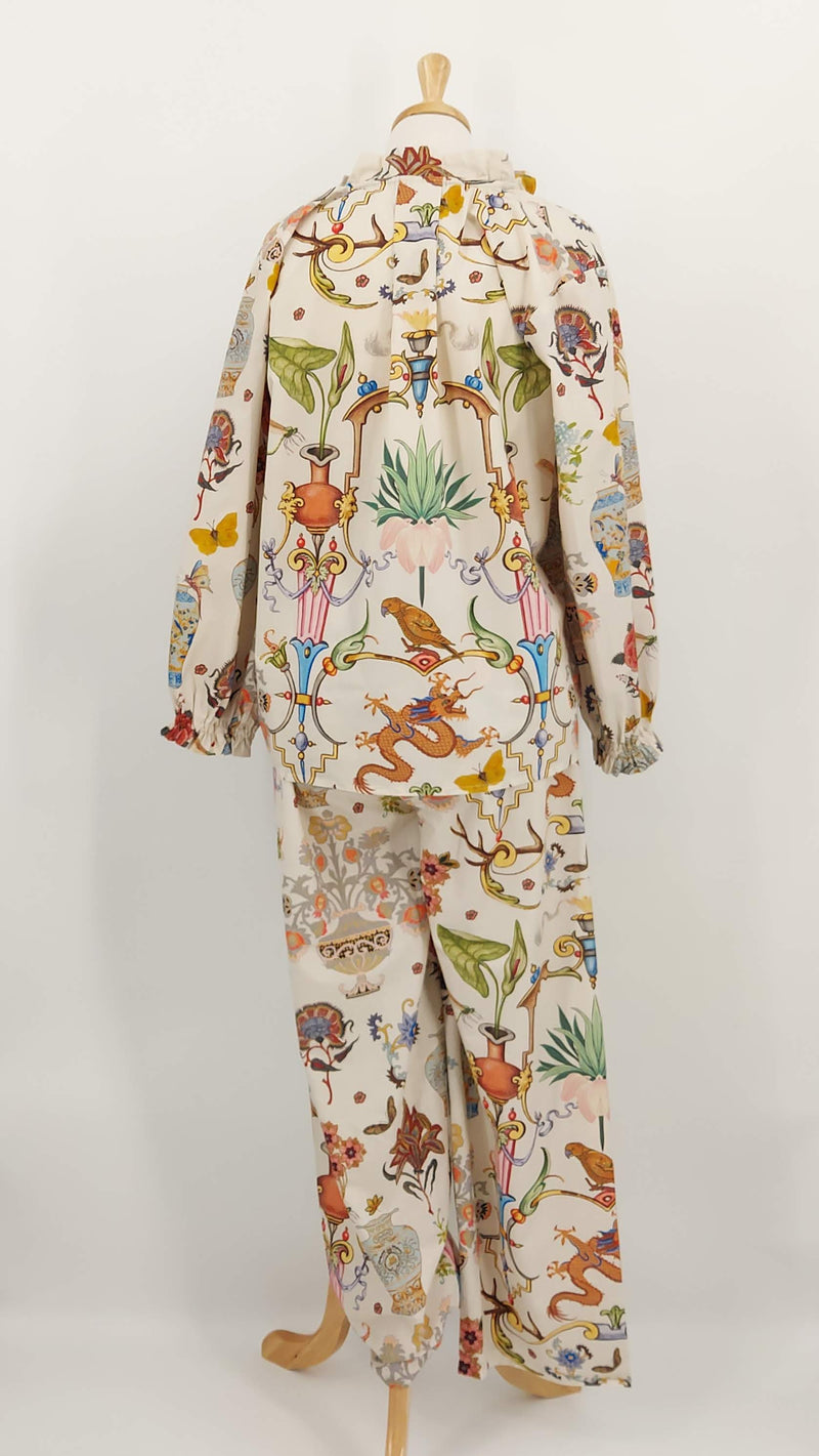 NEW STOCK - One Hundred Stars - Poplin Pyjama Set - Cornucopia Ivory - 1915