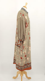NEW SEASON - Me369 - Athena Collar Button Dress - Rodeo - 1932