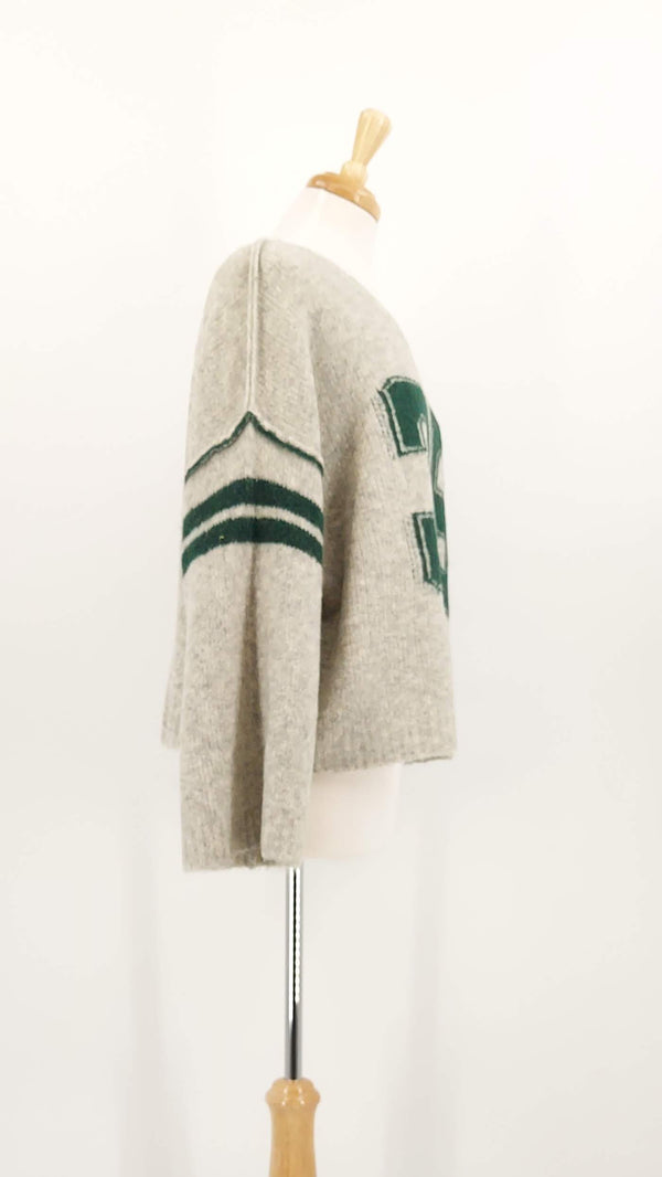 NEW SEASON - Me369 - Laurel Sweater - Sporty Jade - 1925