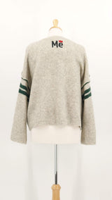 NEW SEASON - Me369 - Laurel Sweater - Sporty Jade - 1925