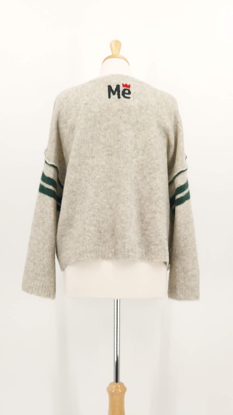 NEW SEASON - Me369 - Laurel Sweater - Sporty Jade - 1925