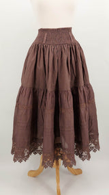 NEW SEASON - Ewa I Walla - Haldis Skirt - Peppercorn - 1934