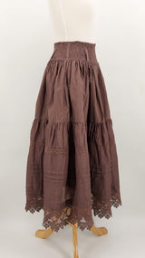 NEW SEASON - Ewa I Walla - Haldis Skirt - Peppercorn - 1934