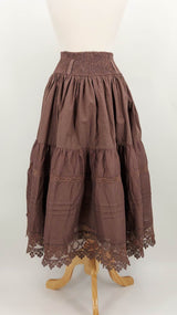 NEW SEASON - Ewa I Walla - Haldis Skirt - Peppercorn - 1934
