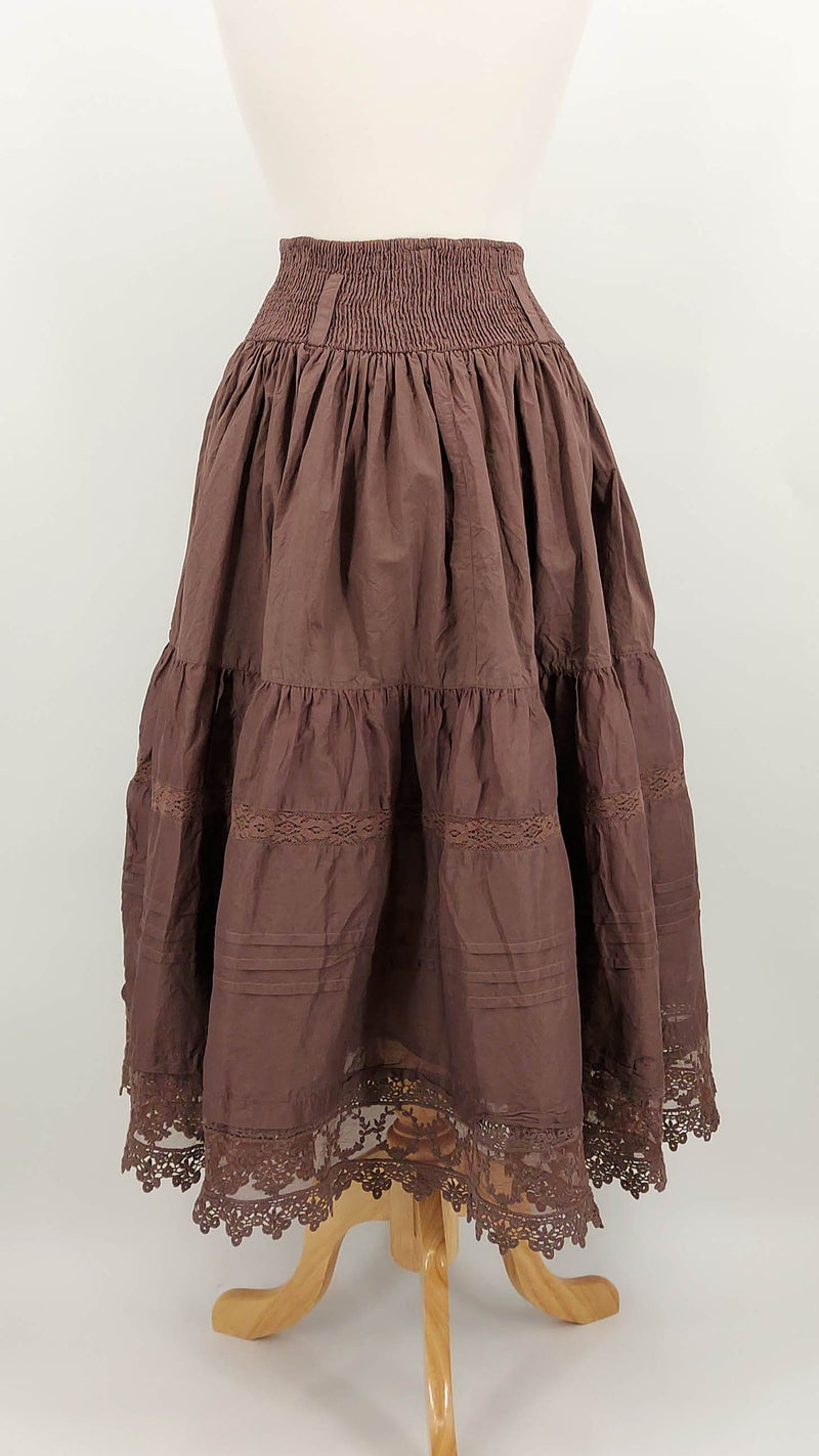 NEW SEASON - Ewa I Walla - Haldis Skirt - Peppercorn - 1934