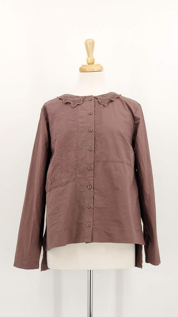 NEW SEASON - Ewa i Walla - Ofelia Blouse - Peppercorn - 1939